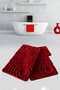 Mijölnir Juego de alfombrillas de baño Wave - Red